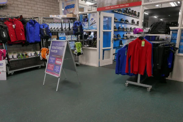 Photo of the skate shop at the Ice Rink Haarlem